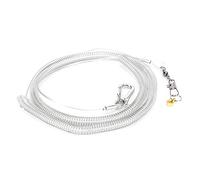 Julihai Bird Harness Leash Durable Elastic Rope for Outdoor Flying Training, Pet Supplies for Birds, 6m Stretching Length, 100% (4.5MM)
