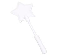 Julihai Credit Card Wand Tap to Pay, Star Pattern Telescopic 3D Printed Contactless for Daily Commute Coffee Shops and Grocery Runs Fun Novelty Gift (White)