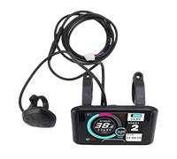 Julihai Electric LCD Display Meter Control Panel for Electric Bicycle Scooter, Premium ABS Material, Large LCD Screen, Easy Installation, Improve Driving Experience