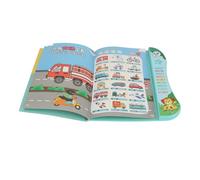 Julihai Electronic Language Learning Book, Interactive English Chinese Reading Device for Kids with Finger Reading Technology, Audio Learning Books for Early Education