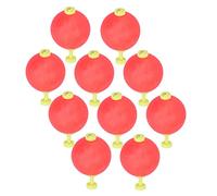 Julihai EVA Fishing Float, Round Foam Plastic Bobber with Classic Red Decoration, Bright Color for Winter Ice Fishing Rod Tools and Equipment (XXL 150x100cm / 59.06x39.37in)