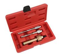 Julihai Glow Plug Puller Reamer Set Durable Extractor Tool for Vehicles Removal of Stubborn Glow Plugs Metal