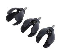 Julihai Golf Ball Retriever, 3 Pieces 4 Prong Claw Sucker Pick Up Grabber Tool with Ergonomic Design for Senior Golfers, Putter Grip, Back Pain Relief