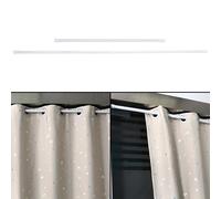 Julihai Julihai Telescopic Shower Curtain Rod, Spring Loaded, Adjustable 85-150 Cm, Iron, White