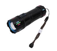 Julihai LED Flashlight, 1800 Bright Tactical Flashlight with 4 Modes and Digital Display, Rechargeable Type C Flash Light for Camping Hiking Outdoor Emergency