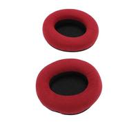 Julihai Memory Foam Replacement Ear Pads Soft Headset Cushions 2 Pack for Focal Listen Wireless Listen Pro One Thickened Ear Seals for Work Gaming Daily Use (Red)