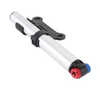Julihai Mini Bike Pump, Aluminum Alloy Portable Hand Pump for Presta and Schrader Valves, Push Pull Air Inflator with Bike Frame Mount Kit