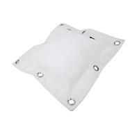 Julihai Muay Thai Sand Bag Triple Bag Wing Chun Wall Target Wear Resistant Heavy Canvas Sand for Boxing Training, Light Beige, Triple Size (L)