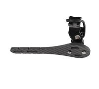 Julihai Out Front Bike Mount, Carbon Fiber Handlebar Extender Bracket Holder for Bike Computer, with 3 Base Options for Mountain Bikes