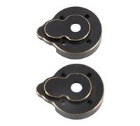 Julihai Outer Rear Portal Covers Counterweight, 2PCS Copper Wheel Weights for HOBBYPLUS 1/18 4WD CP18P RC Car, with Improved Stability and Balanced Driving