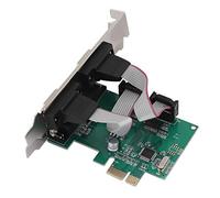 Julihai PCI-E to 2 Card, 1 Parallel Port Card, Desktop PCI Expansion, LPT Port Adapter, with Two DB9 RS-232 Serial and One DB 25 Parallel LPT, Compatible with PCI Express Revision 1., for Commercial