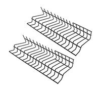 Julihai Plier Organizer Rack Convenient Tool Storage for Toolboxes Drawers, 15 Slots Plier Rack for Easy Fit for Access, PVC Coated Wire Material for Insulated Pliers, for Toolbox Drawer Organization