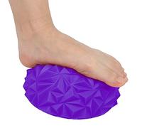 Julihai PVC Ball, Stress Relief Yoga Massager for Foot and Muscle Relaxation, with Soft Surface to Nerve Endings and Promote, for Back Legs Waist and Lower Abdomen, 5 Colors (Purple)