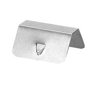 Julihai Rain and Wind Deflectors Stainless Steel Mounting Clips Standard Secure Fit for Driving Safety (6 Pieces)