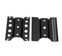 Julihai RC Car Repair Stand, Aluminum Alloy Adjustable Height Workstation with 360 Degree Rotation and Lock, Imperial Scales, for 1/16 1/10 /8 Scale Crawler Off Road Drift Cars (Black)