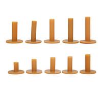 Julihai Rubber Tees, 10 Pack Height 35-80 Mm Tees for Driving Range Practice with Auto Rebound Base