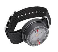 Julihai Scuba Diving Wrist Compass, Luminous Display 164ft Navigation Tool | Aluminum Alloy Shell, Nylon Strap, for Night Diving, Hiking, Sailing, and Outdoor Sports