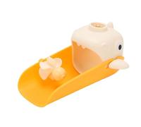Julihai Silicone Faucet Extender, Temperature Sensing Spray Proof Design for Child Safety, with Soft Silicone Faucet Extension for Standard Faucets