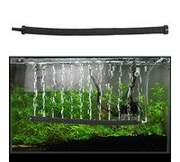 Julihai Soft Bubble Tube Oxygenate Aquarium Efficiently Beautiful Water Curtain Effect 20cm/30cm/45cm/60cm Black for Aquatic Life Support (20cm single head 5 pieces per pack)