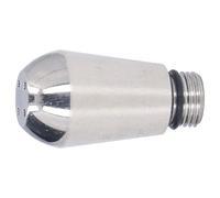 Julihai Stainless Steel Coffee Machine Steam Nozzle Durable Multiple Holes Tip Replacement for EXPOBAR, for Coffee Making, Suitable for Shops, 1 X Steam Nozzle (4 Hole)