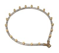 Julihai Stainless Steel Multi Head Atomizing Nozzle for Precise Watering Needs G3/8 Female Thread for Flowers, Plants, and Car Wash Tools (20 Head)