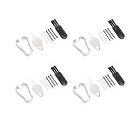 Julihai Tablet Pen Nibs Durable Replacement Refills Set for Tab S7 FE 12.4" T733, 20 Tips Quiet Writing for Touch Stylus Pen Users (Black and Grey)