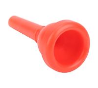 Julihai Trombone Mouthpiece Durable Lightweight ABS for Beginners for Most Trombones (Red)