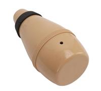 Julihai Trumpet Practice Mute, Lightweight ABS Silencer for Jazz Classic Band Playing with Improved Sound Quality, Suitable for All Types of Trumpets (Wood Color)