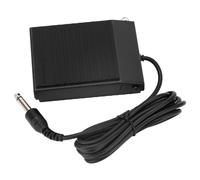 Julihai Universal Sustain Pedal, Metal Construction Non Slip Rubber Foot Pedal for MIDI Keyboard Digital Electric Piano, with Flip Polarity Switch 6.35mm Plug