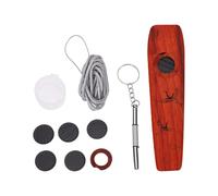 Julihai Wooden Kazoo Bright Tone Portable Beginner Instrument