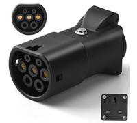 JULIK V2L Adapter for Geely EX5, Zeekr 001, Lynk&Co 02 (UK 3-Pin 3kW Plug) | Fit for Geely, Zeekr, Lynk&Co EV/PHEV (V2L), 230V UK Socket, Camping, Road Trips, Emergency, IP54, UL94 V-0, Plug & Play