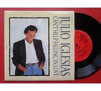 Julio Iglesias - Iglesias, Julio Can't Help Falling In Love 7" CBS JULIO8 EX/EX 1990 picture sleeve