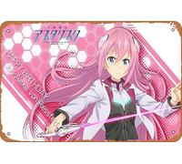 Julis Alexia Von Riessfeld Gakusen Toshi Asterisk The Asterisk War: The Academy City On The Water Anime Poster Home Wall Decoration Retro Metal Tin Sign 8x12 inch
