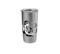 Julius Caesar and Brutus Board Game Meme Funny History Stainless Steel Insulated Tumbler
