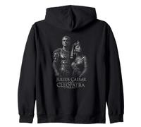 Julius Caesar And Cleopatra Roman History Zip Hoodie