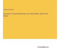 Julius Caesar Caesar's Commentaries on the Gallic & Civil Wars Hardcover Book in Orange Julius Caesar Orange