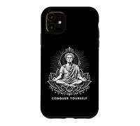 Julius Caesar In Zen Lotus Position Conquer Yourself Case for iPhone 11