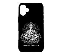 Julius Caesar In Zen Lotus Position Conquer Yourself Case for iPhone 16 Plus