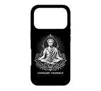 Julius Caesar In Zen Lotus Position Conquer Yourself Case for iPhone 17 Pro