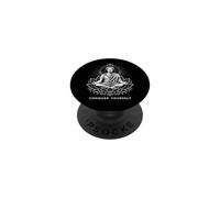 Julius Caesar In Zen Lotus Position Conquer Yourself PopSockets Adhesive PopGrip