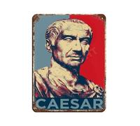 Julius Caesar Original Art Tin Sign Vintage Metal Pub Club Cafe Bar Home Wall Art Decoration Poster Retro 12x16inch(30x40cm)