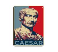 Julius Caesar Original Art Tin Sign Vintage Metal Pub Club Cafe Bar Home Wall Art Decoration Poster Retro 12x16inch(30x40cm)