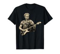 Julius Caesar Playing Electric Guitar Rock Music Italy Rome T-Shirt