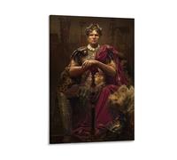 Julius Caesar Poster 3 Artworks Canvas Room Aesthetic Wall Art Prints Decor Framed-unframed 16x24inch(40x60cm)