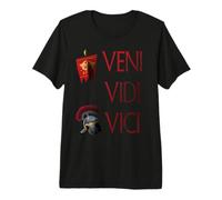 Julius Caesar Quote Veni Vidi Vici Roman Legion Eagle Eagle Premium T-Shirt