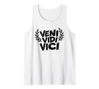 Julius Caesar Victory Quote Veni Vidi Vici Tank Top