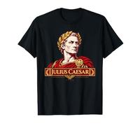 Julius Caesar Vintage Roman Empire Portrait Value Graphic T-Shirt