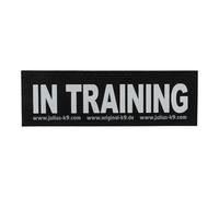 Julius-K9 Interchangeable Hook & Loop Patches, 1 pair, DON'T TOUCH, Size: Large, Black