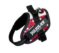 Julius-K9, 16IDC-CND-M, IDC Powerharness, Dog Harness, Size: Small, Canada Flag (S)