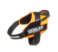 Julius-K9 16STEALTH-FOR-3 IDC Stealth PowerHarness for Dogs, Size 3, UV orange